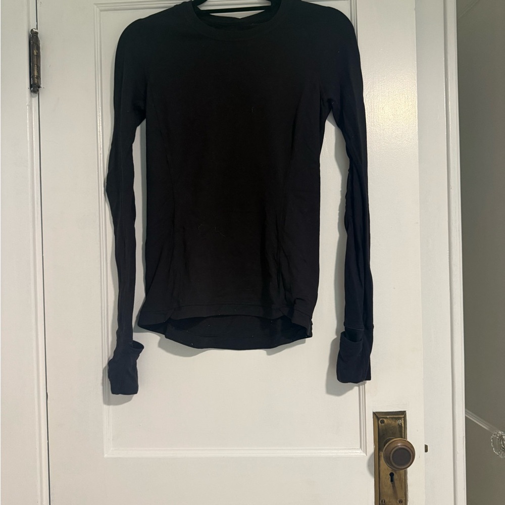 Lululemon Black Long Sleeve Shirt